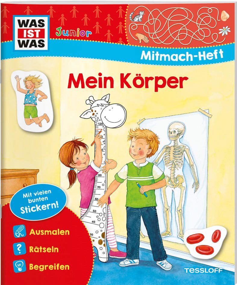 WAS IST WAS Junior Mitmach-Heft Mein Körper (Tatjana Marti)