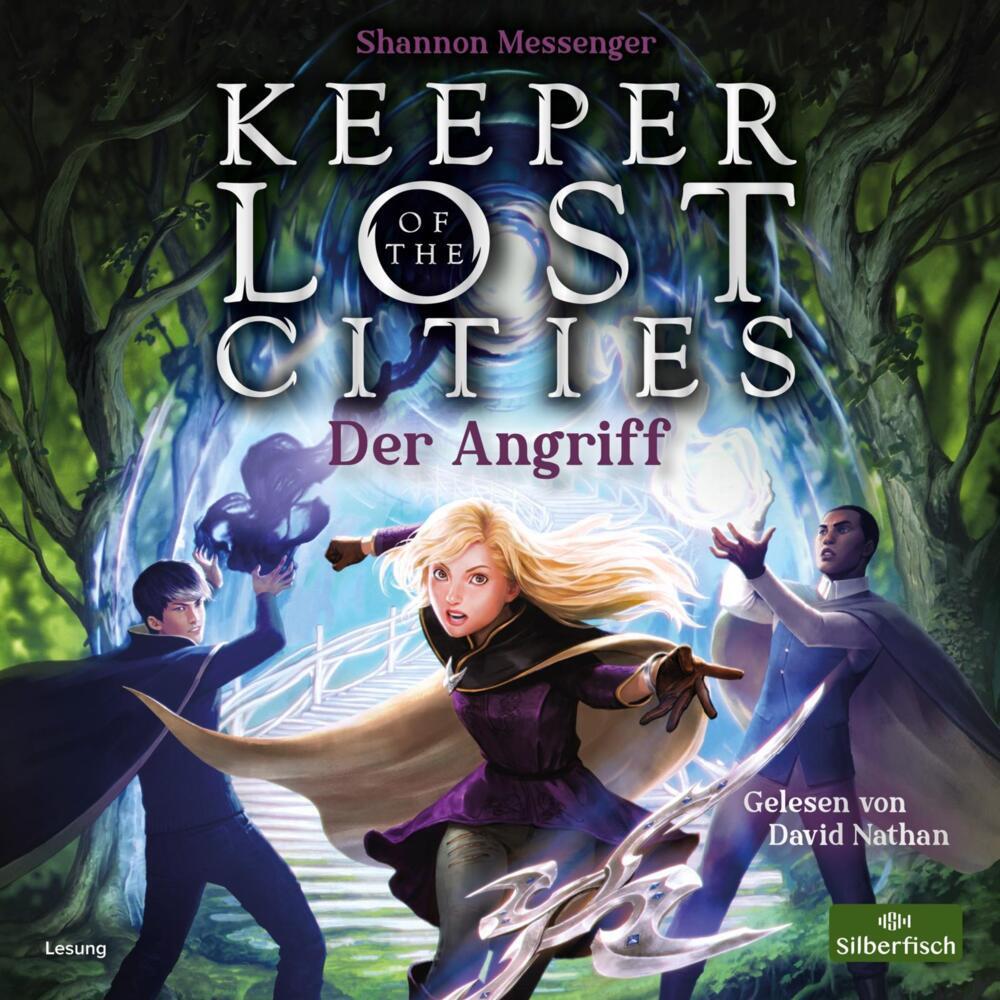 Keeper of the Lost Cities - Der Angriff, 4 Audio-CD, 4 MP3 (Shannon Messenger)