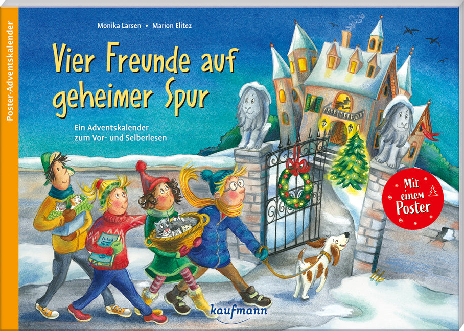 Vier Freunde auf geheimer Spur (Monika Larsen)