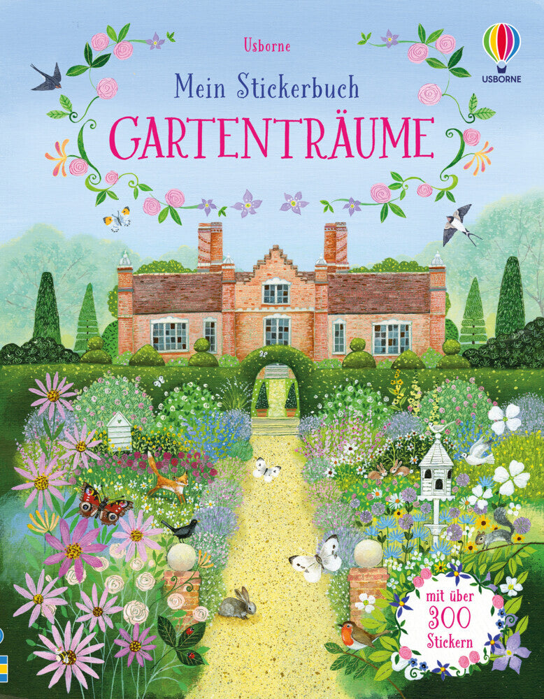 Mein Stickerbuch: Gartenträume (Struan Reid)