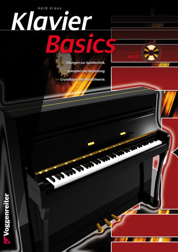 Klavier Basics, m. 1 Audio-CD (Herb Kraus)