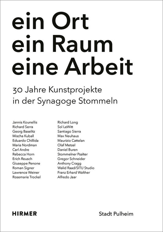 30 Jahre Kunstprojekte in der Synagoge Stommeln (Synagoge Stommeln - Stadt Pulheim)