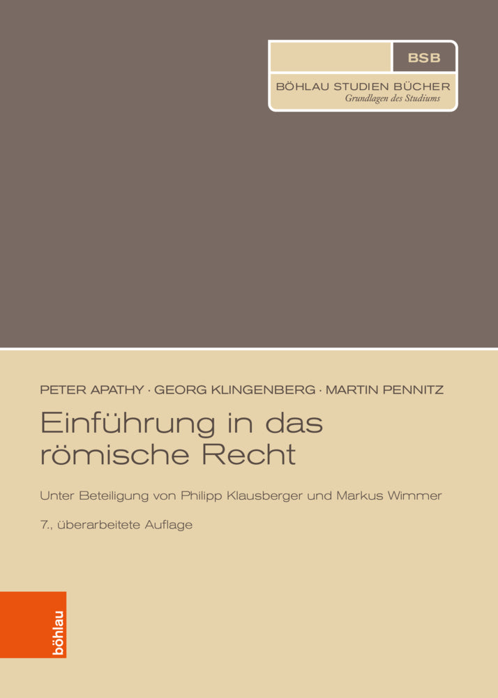 Einführung in das römische Recht (Martin Pennitz)