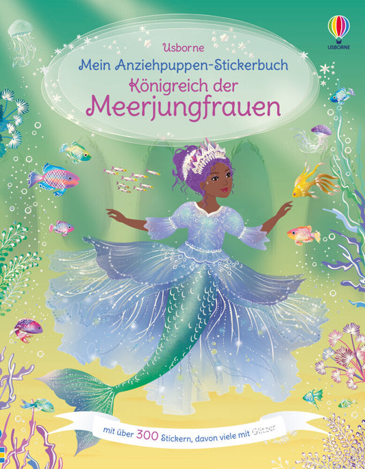 Mein Anziehpuppen-Stickerbuch: Königreich der Meerjungfrauen (Fiona Watt)
