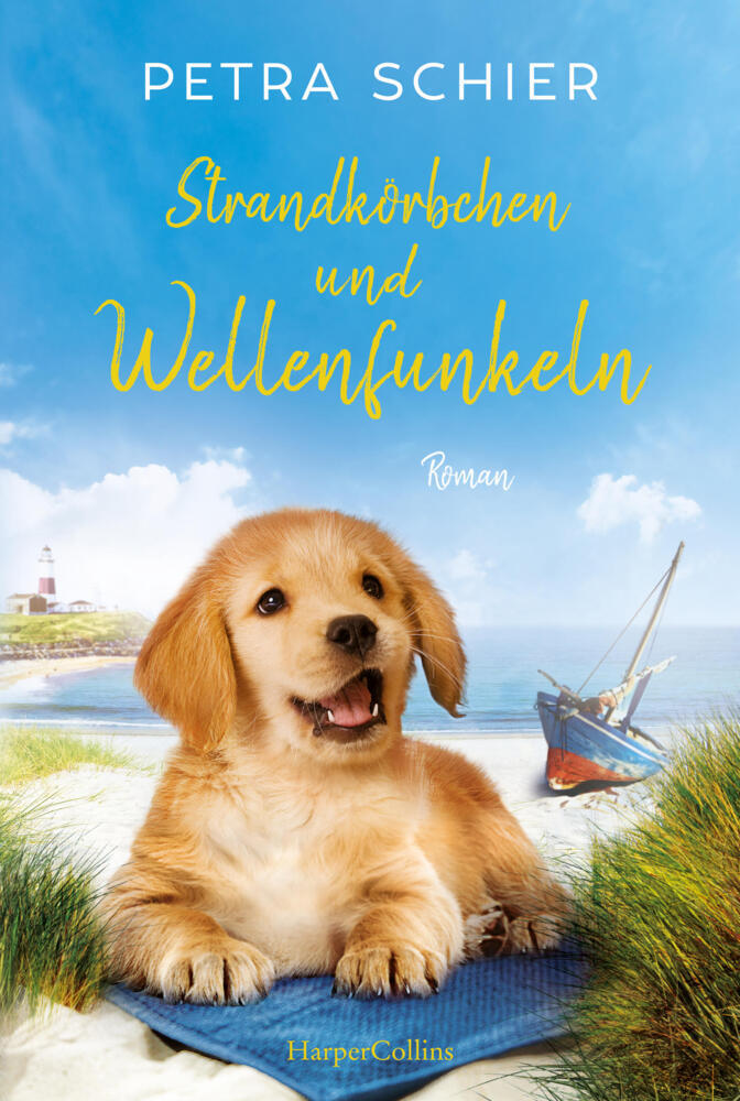 Strandkörbchen und Wellenfunkeln (Petra Schier)