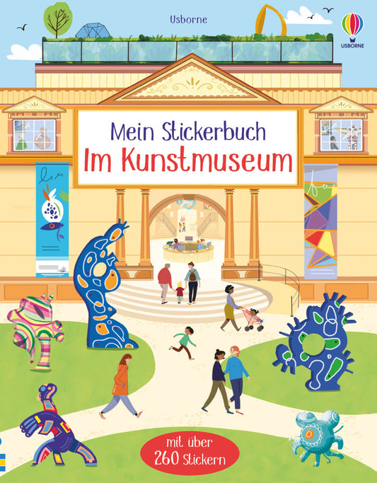 Mein Stickerbuch: Im Kunstmuseum (Abigail Wheatley)