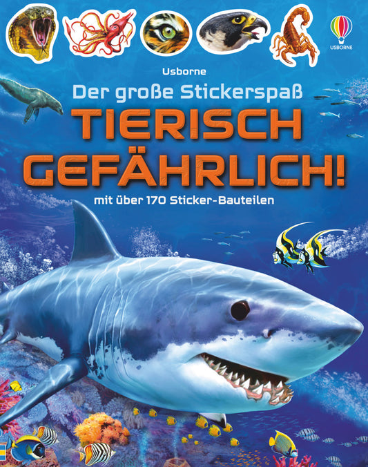 Der große Stickerspaß: Tierisch gefährlich! (Simon Tudhope)