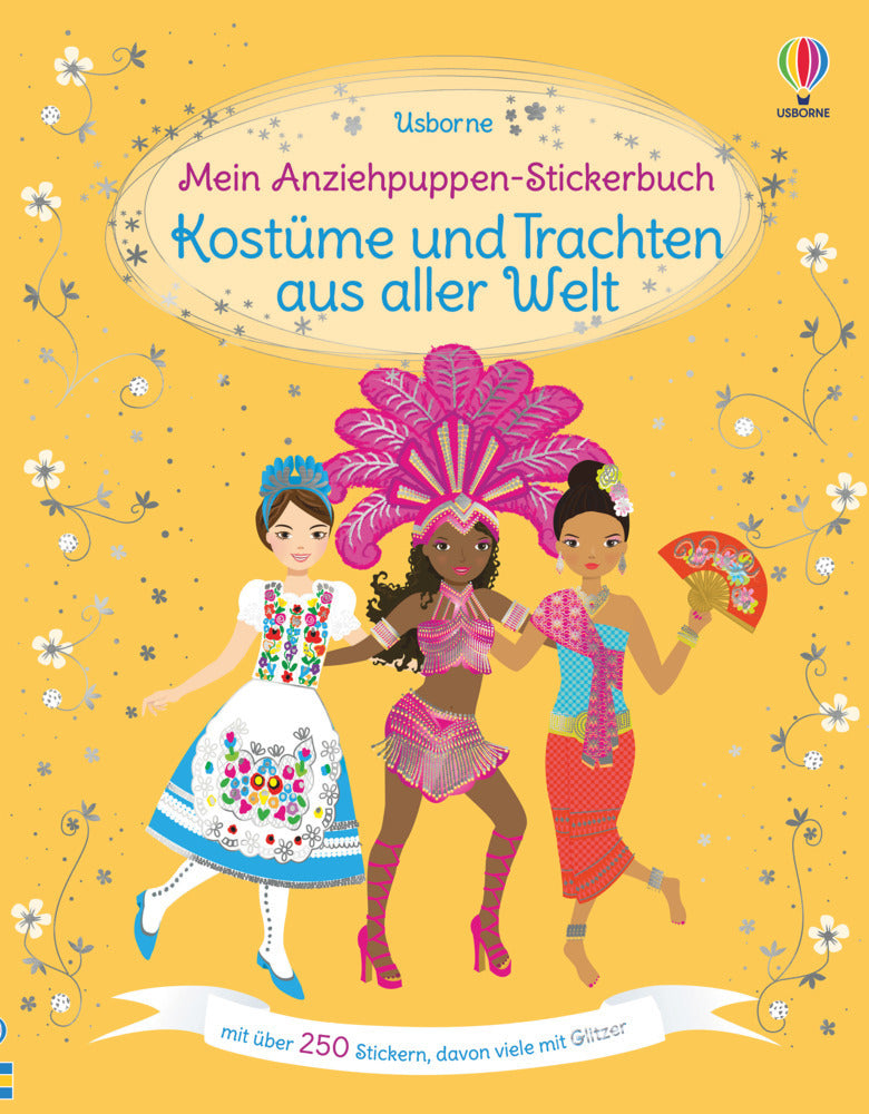 Mein Anziehpuppen-Stickerbuch: Kostüme und Trachten aus aller Welt (Emily Bone)