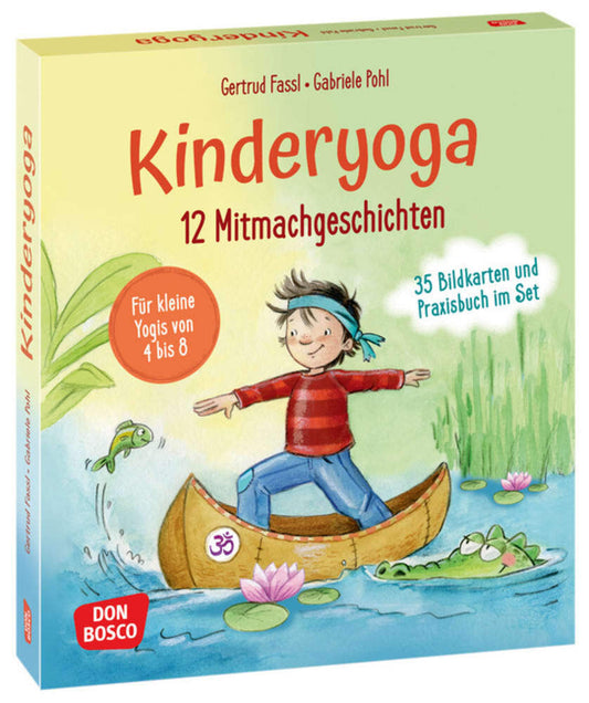 12 Kinderyoga-Mitmachgeschichten, m. 1 Beilage (Gertrud Fassl)
