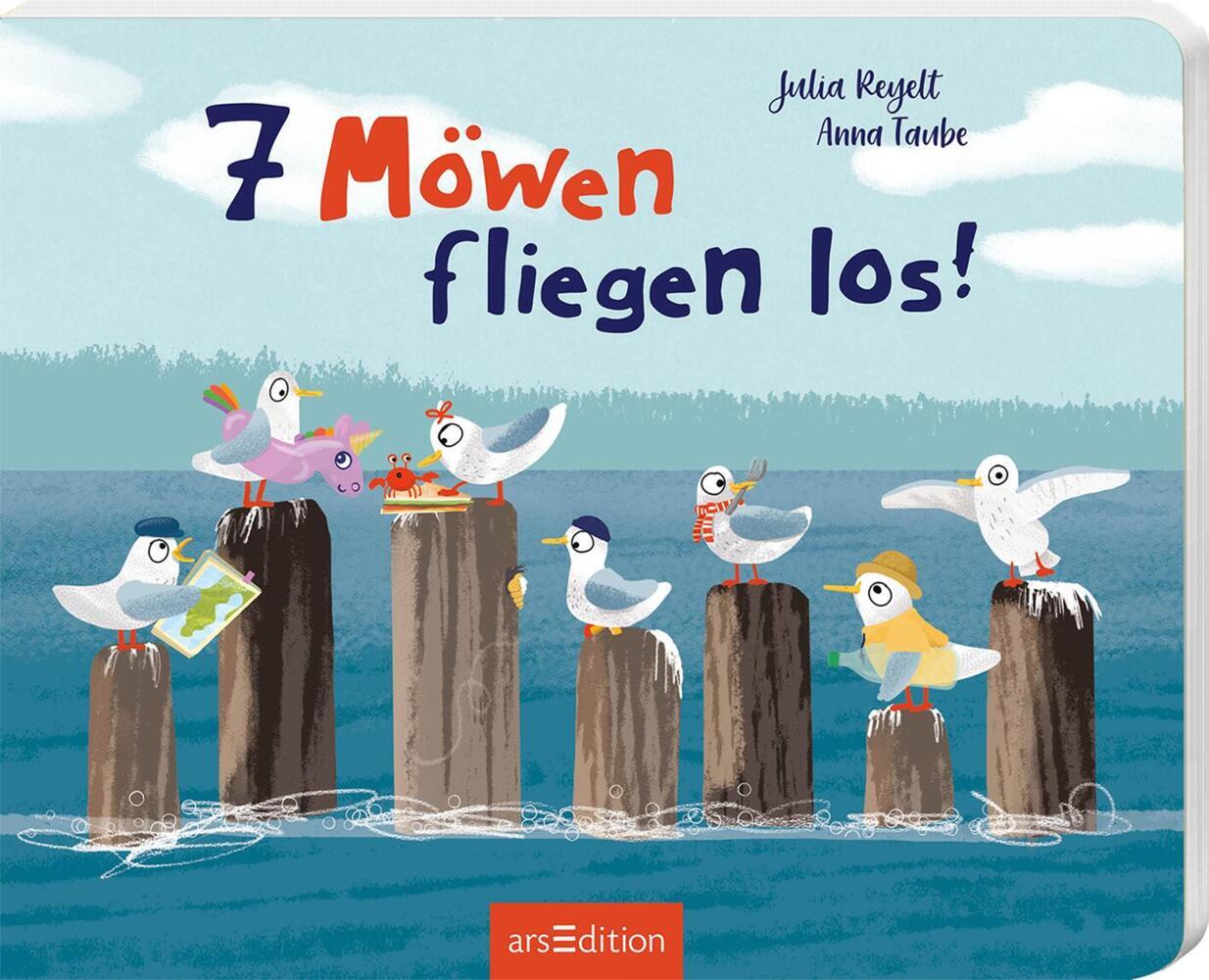 7 Möwen fliegen los! (Anna Taube)
