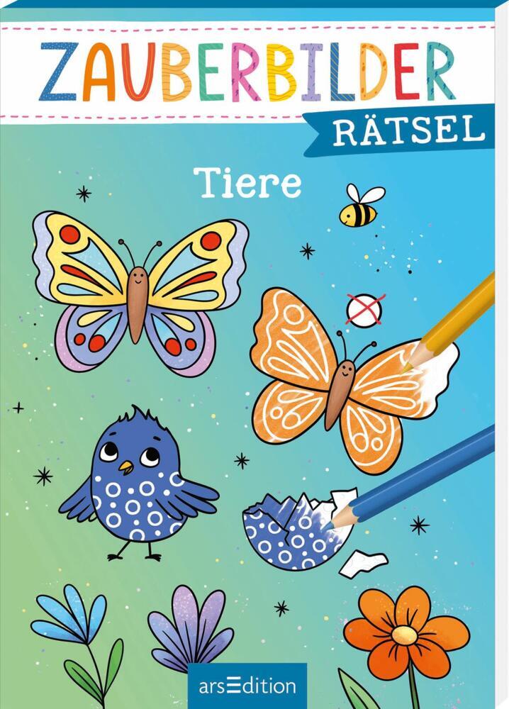 Zauberbilder-Rätsel - Tiere