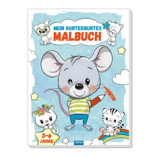 TRÖTSCH - Malbuch Mein kunterbuntes Ausmalbuch| Ab 3 Jahren (Trötsch Verlag Gmbh & Co.Kg)