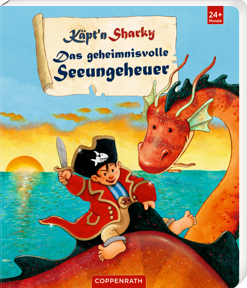 Käpt'n Sharky - Das geheimnisvolle Seeungeheuer (Pappbilderbuch) (Jutta Langreuter)
