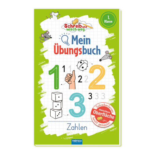 Trötsch Mein Übungsbuch Schreib und wisch weg Zahlen (Trötsch Verlag Gmbh & Co.Kg)