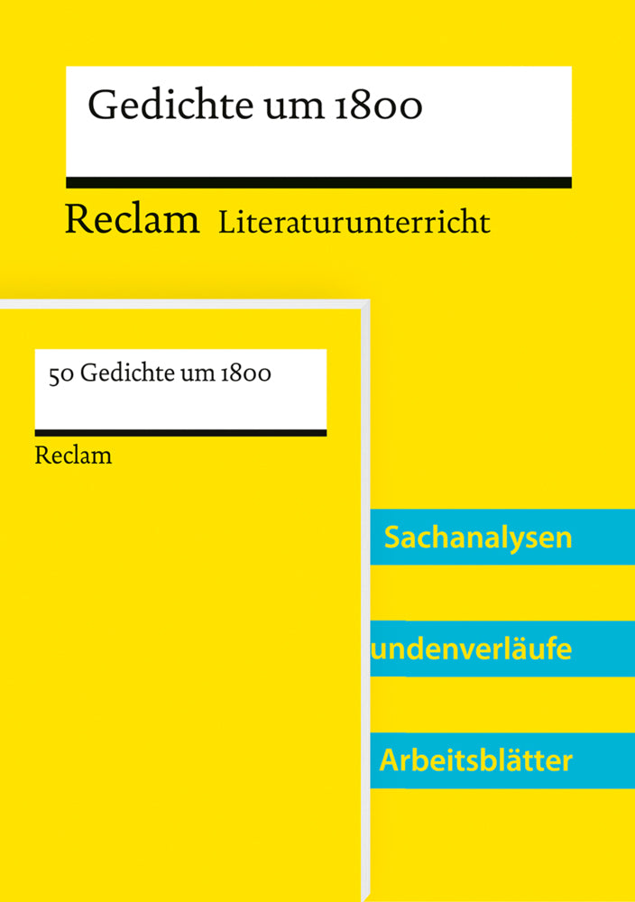Lehrerpaket zum länderübergreifenden Abiturthema 2027-2029 »Literatur um 1800« (Textausgabe + Lehrerband) (Holger Bäuerle)