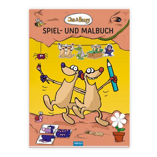 Trötsch Jan und Henry Spiel- und Malbuch (Trötsch Verlag Gmbh &Amp)