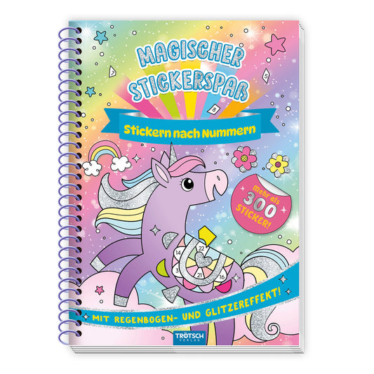 Trötsch Beschäftigungsbuch Stickerbuch Magischer Stickerspaß (Trötsch Verlag Gmbh & Co.Kg)