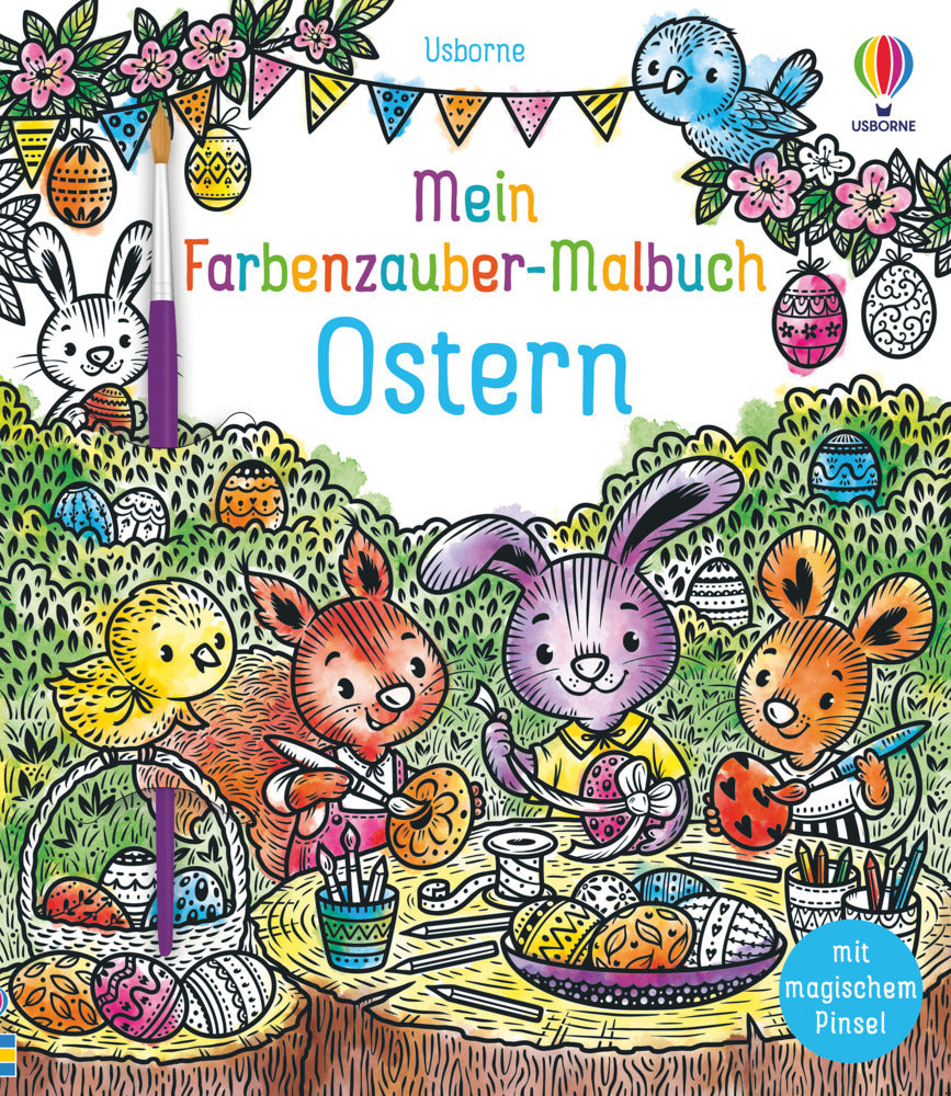 Mein Farbenzauber-Malbuch: Ostern (Abigail Wheatley)