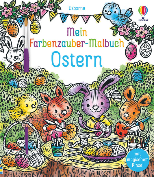 Mein Farbenzauber-Malbuch: Ostern (Abigail Wheatley)