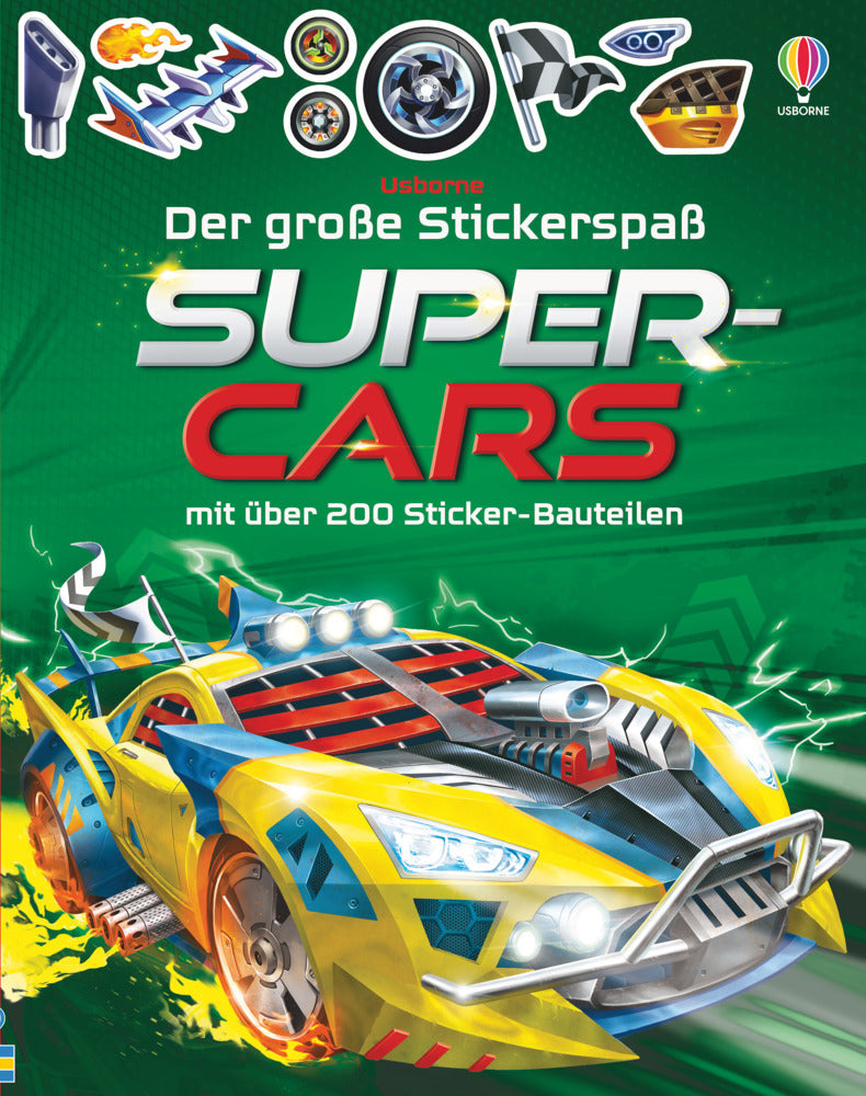 Der große Stickerspaß: Supercars (Simon Tudhope)