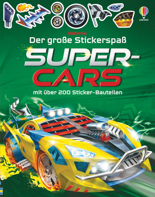 Der große Stickerspaß: Supercars (Simon Tudhope)