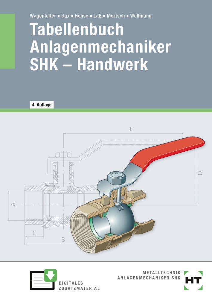 Tabellenbuch Anlagenmechaniker SHK - Handwerk (Hermann Bux)