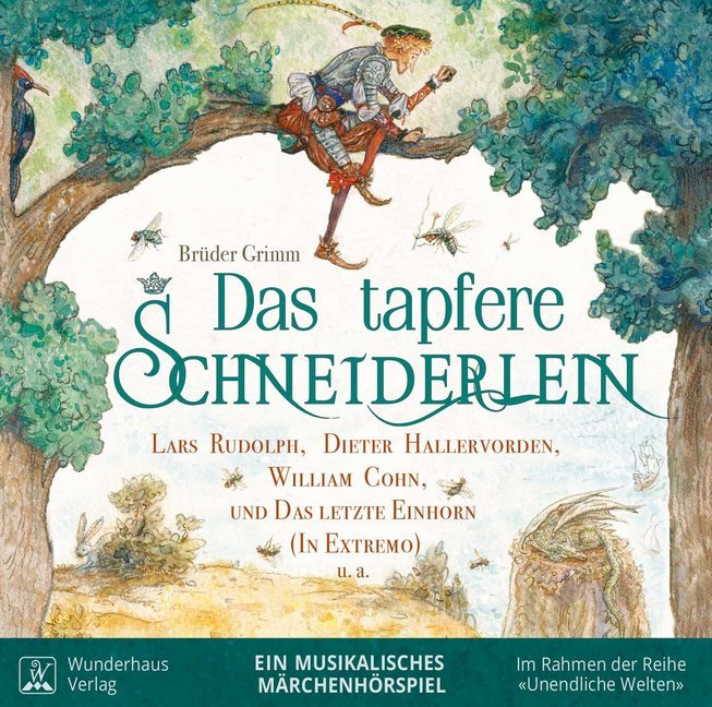 Das tapfere Schneiderlein, 1 Audio-CD (Jacob Grimm)