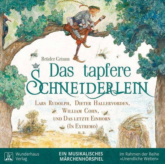 Das tapfere Schneiderlein, 1 Audio-CD (Jacob Grimm)