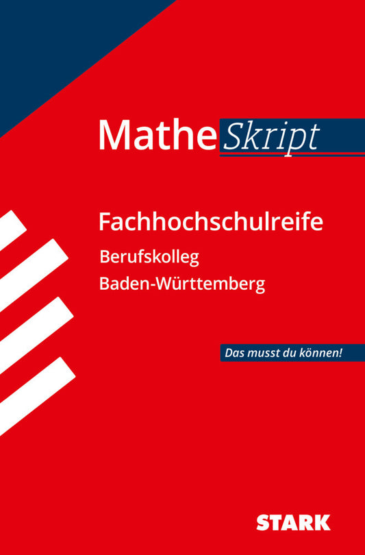 STARK Mathematik - AbiturSkript Berufskolleg BW