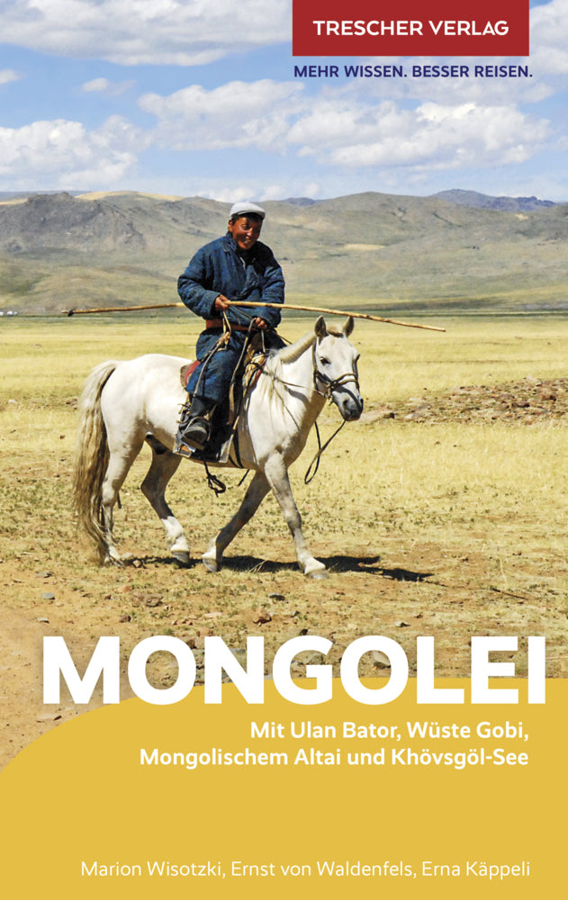 TRESCHER Reiseführer Mongolei (Marion Wisotzki)