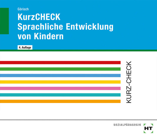 eBook inside: Buch und eBook KurzCHECK Sprachliche Entwicklung von Kindern, m. 1 Buch (Olaf Görisch)