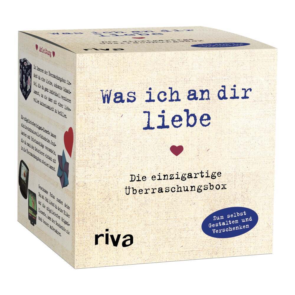 Was ich an dir liebe - Die einzigartige Überraschungsbox (Riva Verlag)