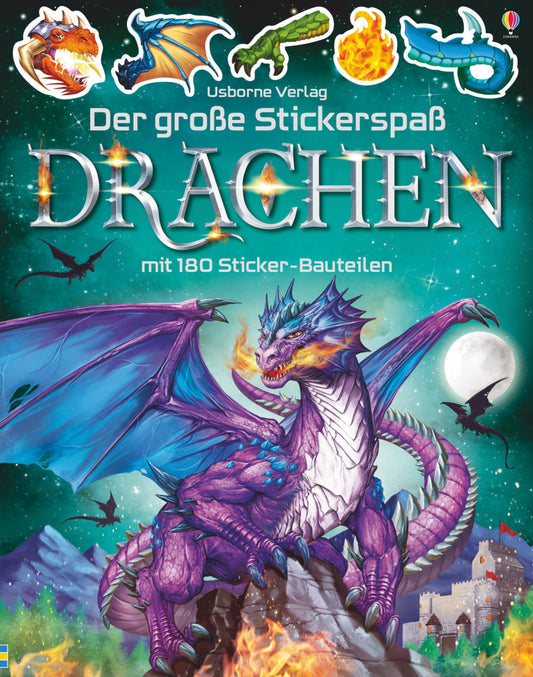 Der große Stickerspaß: Drachen (Simon Tudhope)
