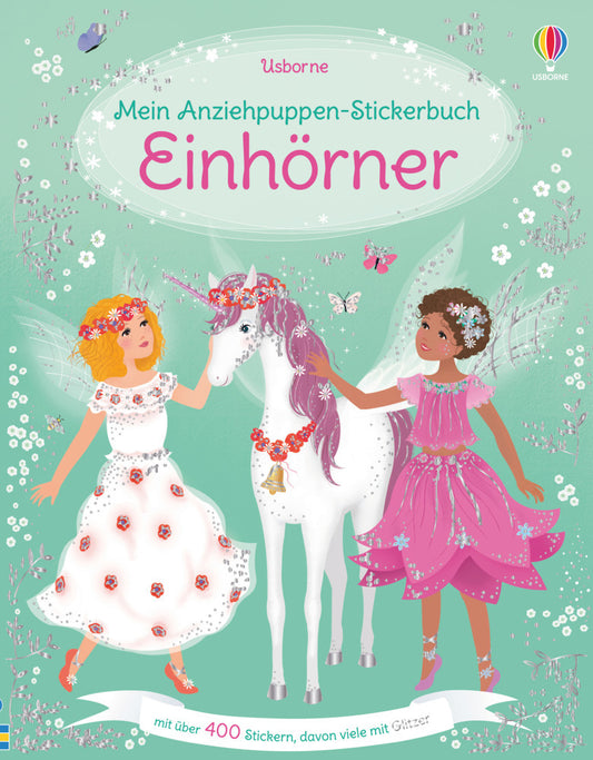 Mein Anziehpuppen-Stickerbuch: Einhörner (Fiona Watt)