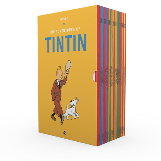 Tintin Paperback Collection: 23 Book Box-Set (Hergé)