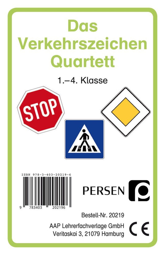 Das Verkehrszeichen-Quartett, Kartenspiel (Bernd Wehren)
