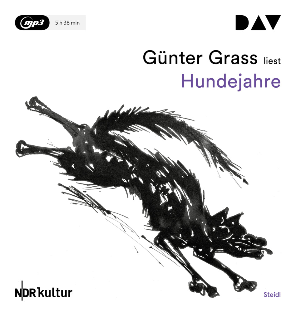 Hundejahre, 1 Audio-CD, 1 MP3 (Günter Grass)