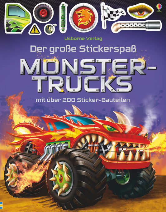 Der große Stickerspaß -  Monstertrucks (Simon Tudhope)
