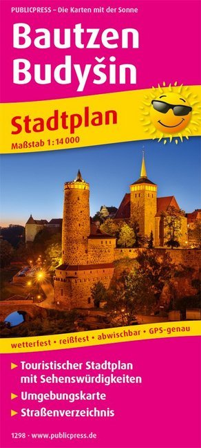 PUBLICPRESS Stadtplan Bautzen, Budysin