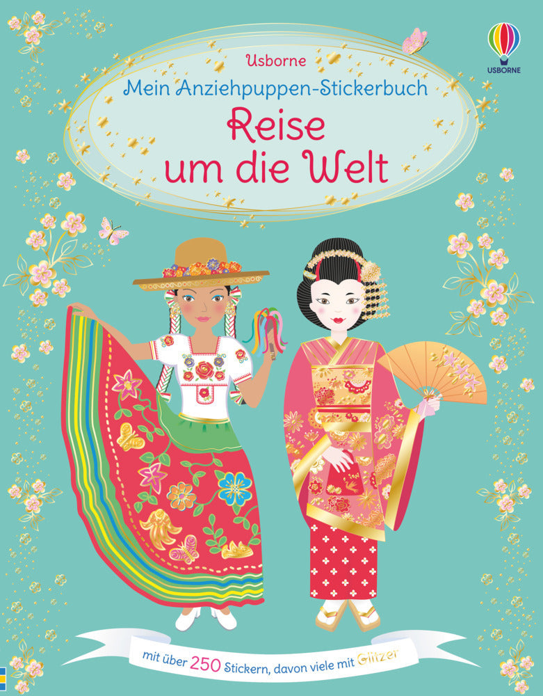 Mein Anziehpuppen-Stickerbuch: Reise um die Welt (Emily Bone)