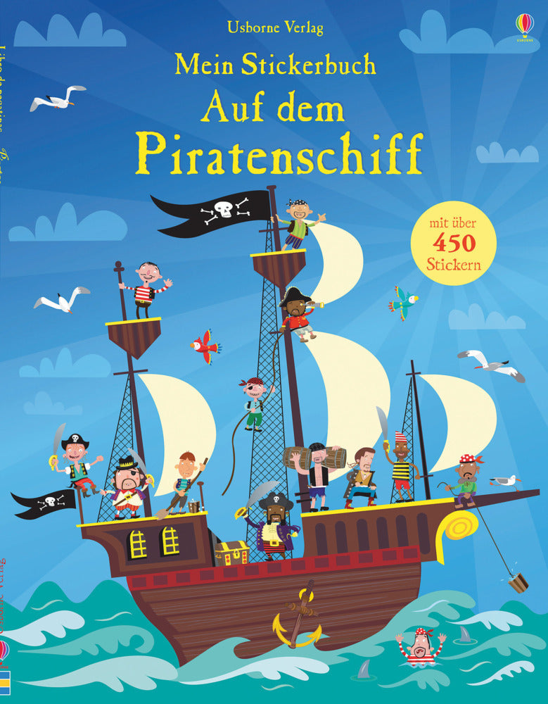 Mein Stickerbuch: Auf dem Piratenschiff (Fiona Watt)