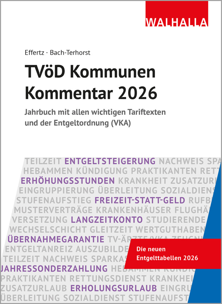 TVöD Kommunen Kommentar 2026 (Jörg Effertz)