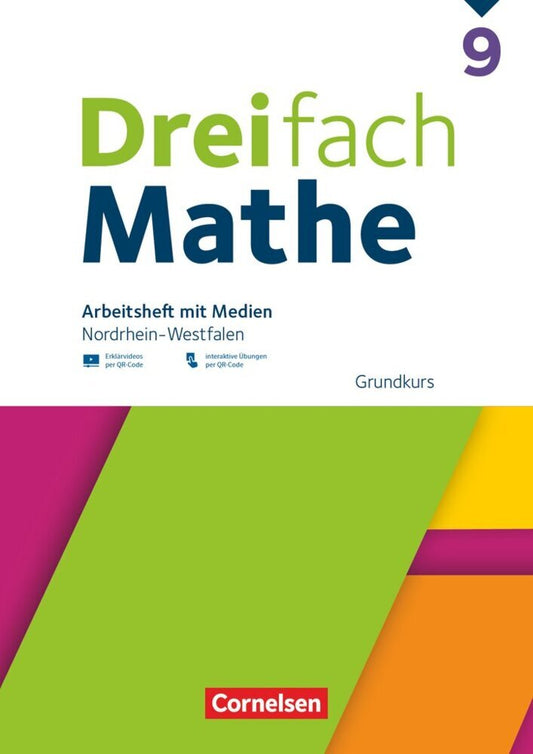 Dreifach Mathe - Nordrhein-Westfalen - Ausgabe 2022 - 9. Schuljahr