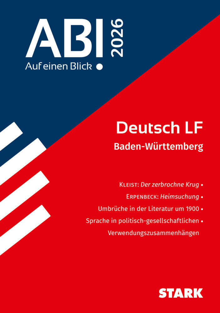 STARK Deutsch - Abi - Auf einen Blick! 2026 BW (Christian Berg)
