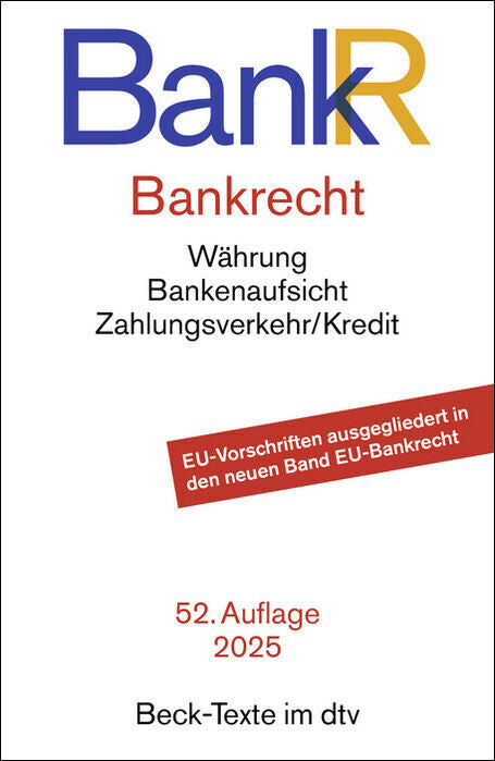 Bankrecht. BankR
