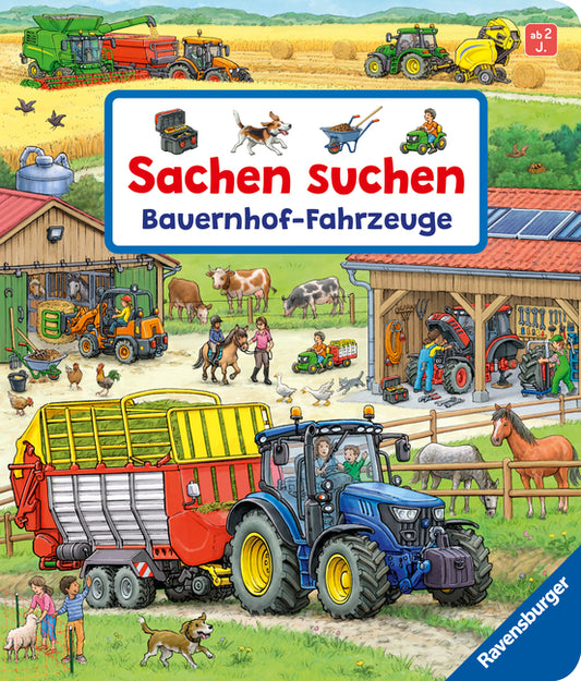 Sachen suchen - Bauernhof-Fahrzeuge (Susanne Gernhäuser)