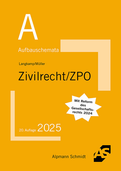 Aufbauschemata Zivilrecht / ZPO (Tobias Langkamp)
