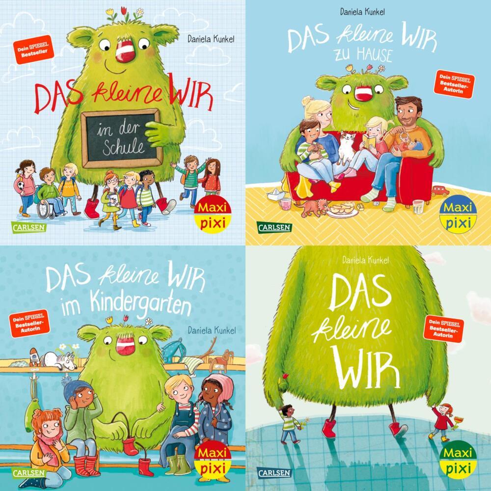 Maxi-Pixi-4er-Set 114: Gemeinsam stark mit dem kleinen WIR (4x1 Exemplar) (Daniela Kunkel)