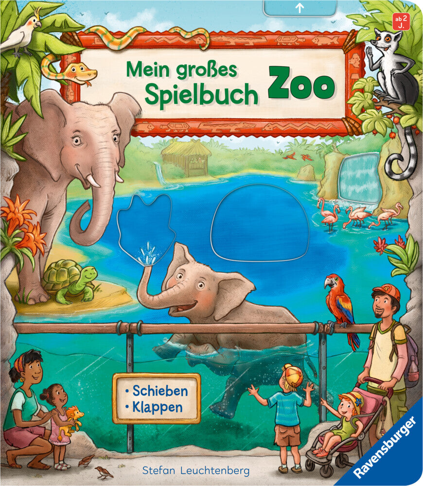 Mein großes Spielbuch Zoo (Lieselotte Jacob)