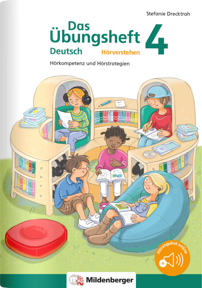 Das Übungsheft Deutsch - Hörverstehen 4 (Stefanie Drecktrah)